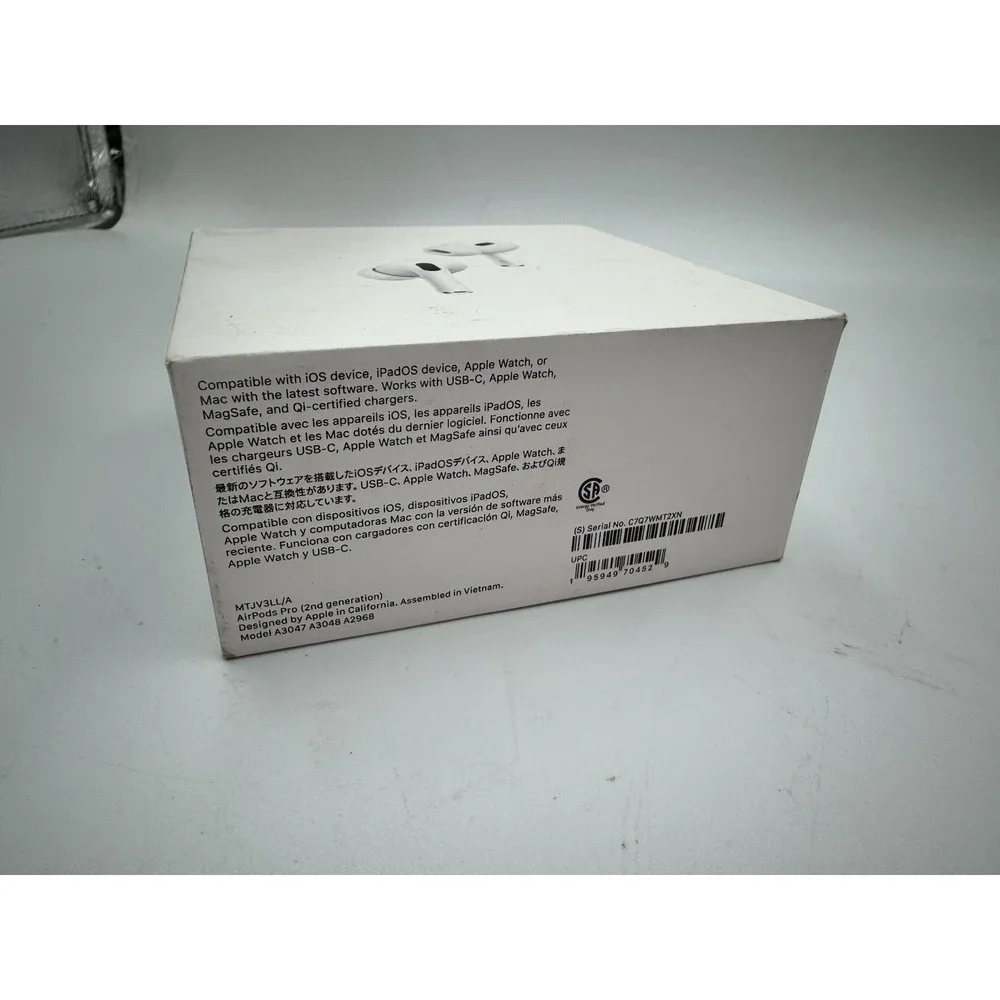 Apple Airpod Pro (MWP22AM/A) Box Only W/earbud Pieces
